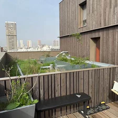Rooftop Duplex With Terrace Overlooking The Eiffel Tower Appartamento *